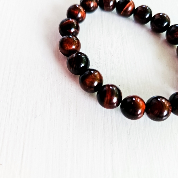 Natural Red Tigars Eye - Picture 6 of 6